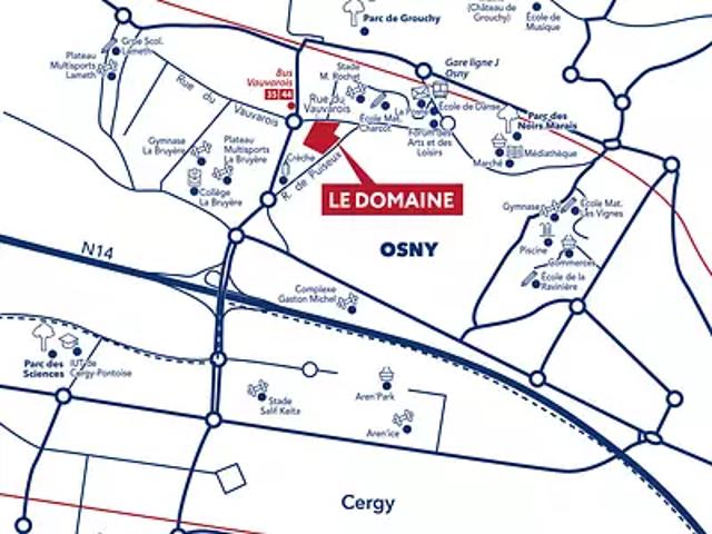 Appartement vente à Pontoise, Osny