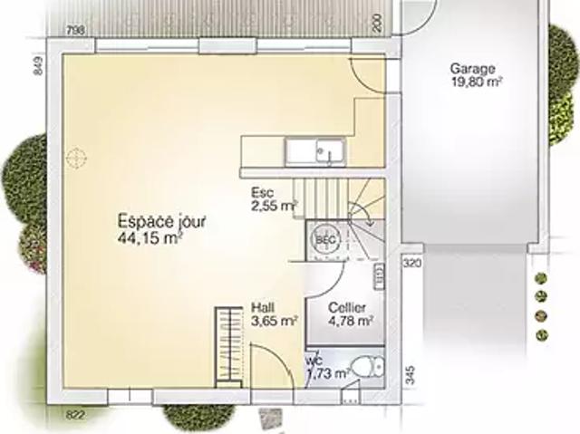 Maison vente à Nîmes, Aubais