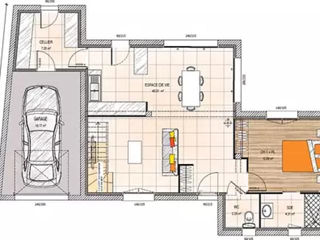 Maison vente à Angers, Blaison-gohier