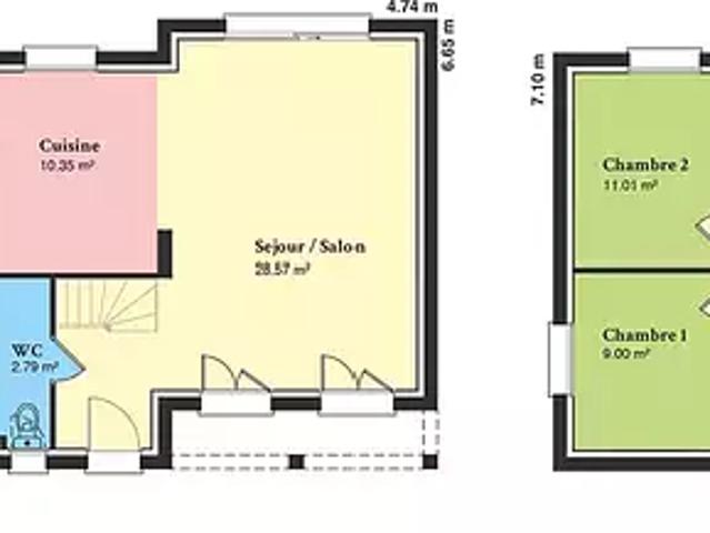 Maison vente à Chalon-sur-Saône, Bragny-sur-saône
