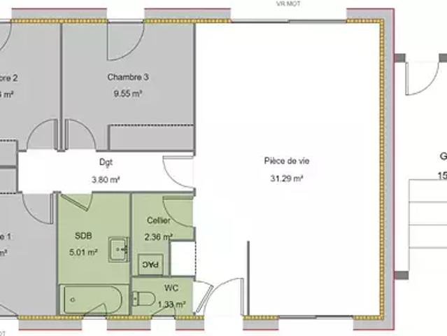 Maison vente à Toulouse, Calmont