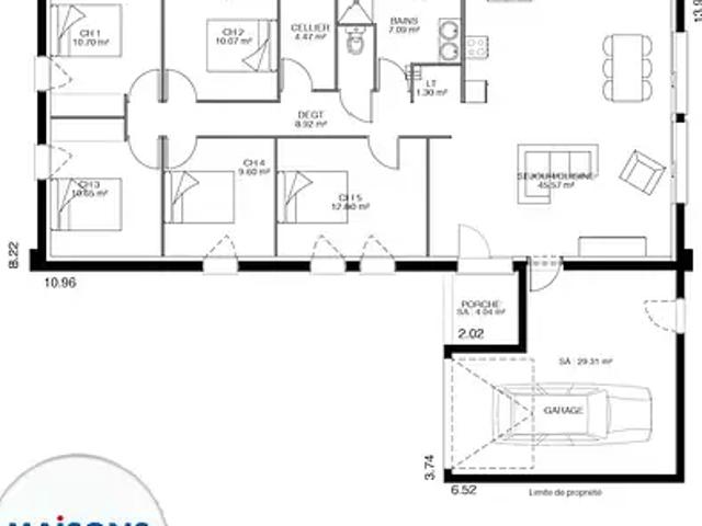 Maison vente à La Flèche, Cérans-foulletourte