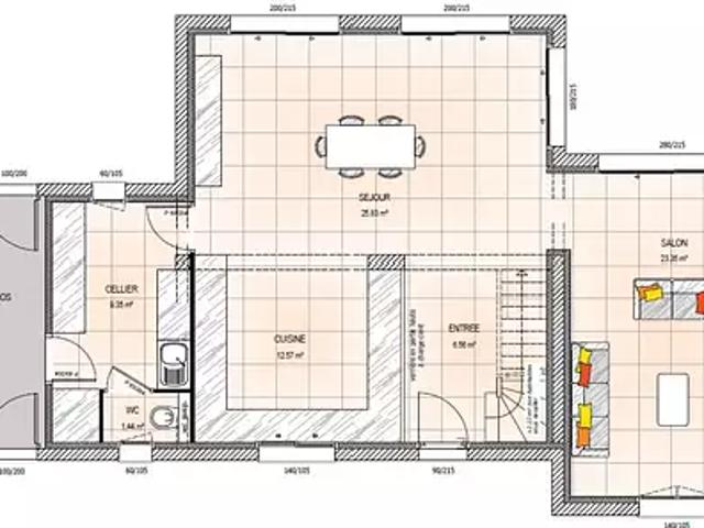 Maison vente à Les Barauderies, Cernusson