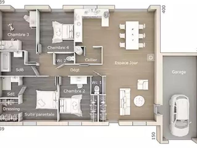 Maison vente à Nyons, Condorcet