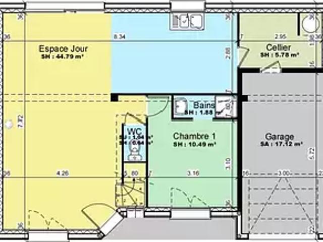 Maison vente à La Flèche, Coulans-sur-gée