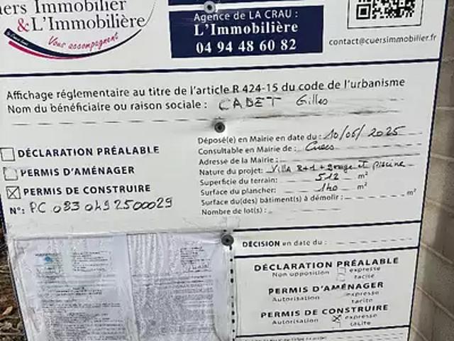 Maison vente à Arrondissement de Toulon, Cuers