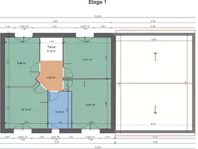 Maison vente à Le Mans, Ecommoy