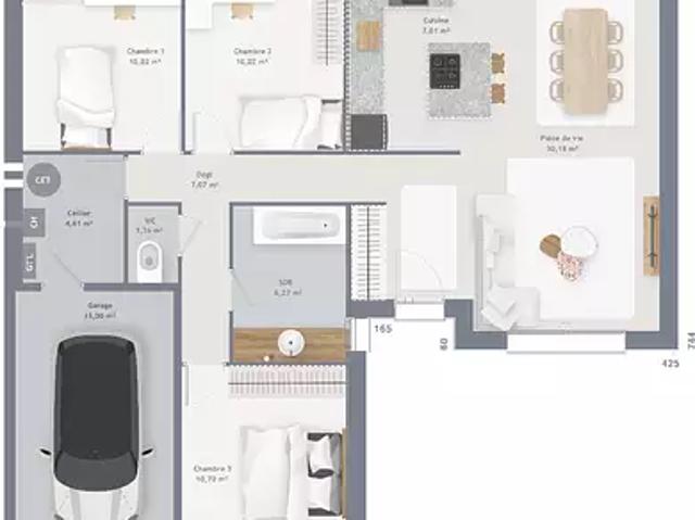Maison vente à Saint-Quentin, Flavy-le-martel