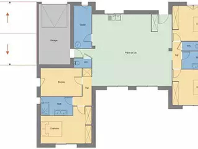 Maison vente à Nantes, Geneston