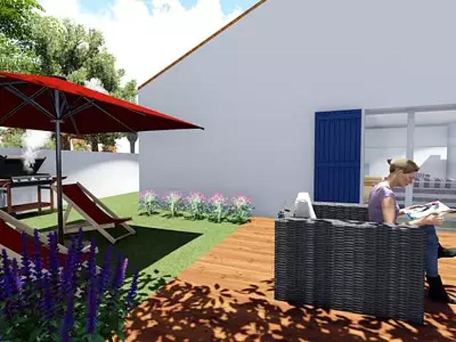 Maison vente à Fontenay-le-Comte, Grues