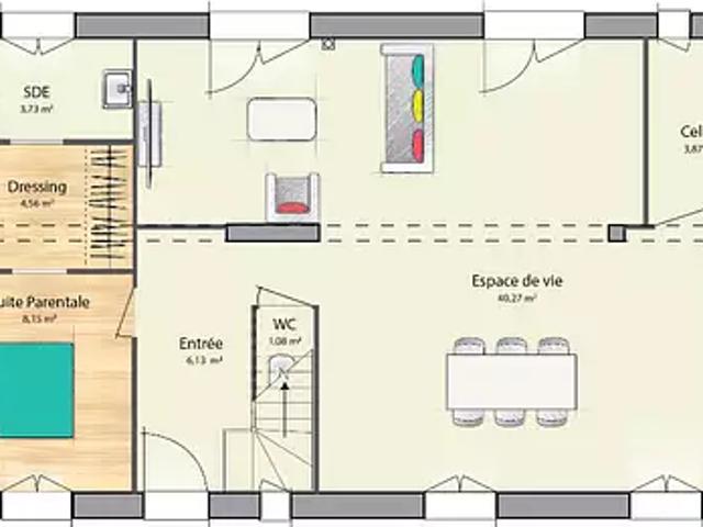 Maison vente à Melun, Le Châtelet-en-brie