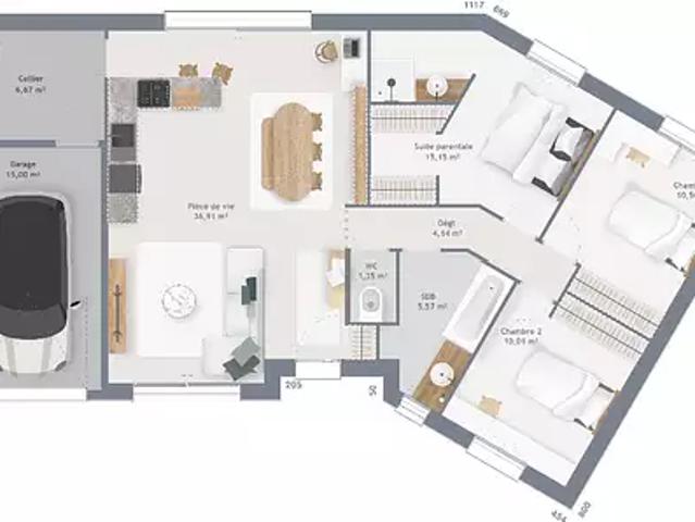 Maison vente à Reims, Loivre