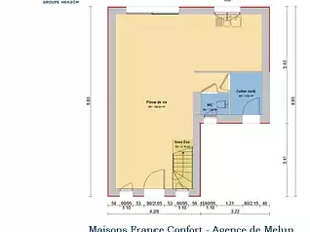 Maison vente à Melun, Machault