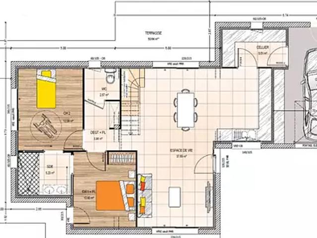 Maison vente à Cholet, Maulévrier