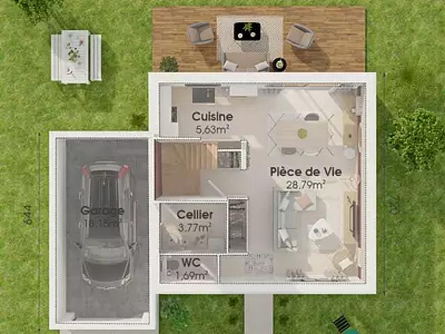 Maison vente à Béziers, Montagnac