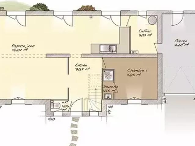 Maison vente à Sarcelles, Saint-prix