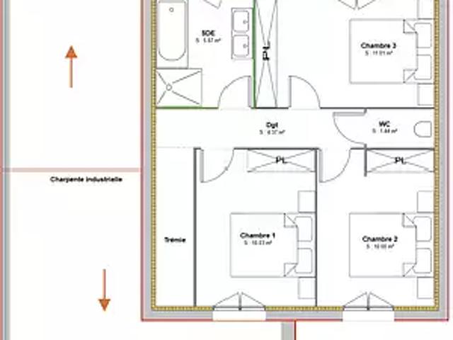 Maison vente à Saint-Romain-des-Îles, Saint-Symphorien-d'Ancelles