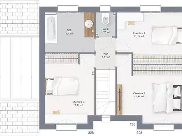 Maison vente à Torcy, Serris