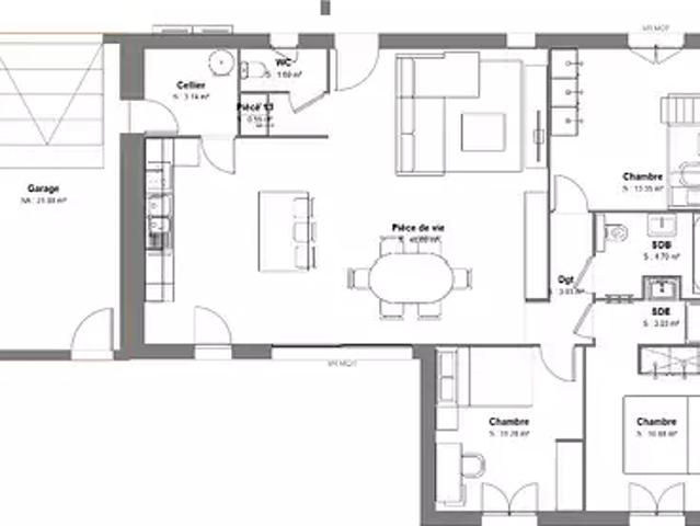 Maison vente à Nîmes, Serviers-et-labaume
