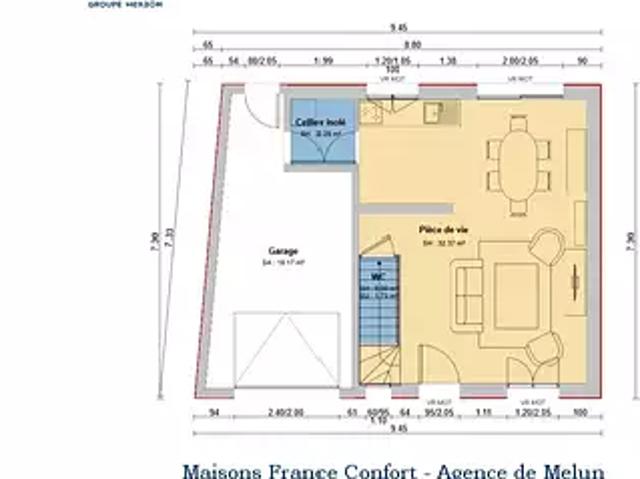Maison vente à La Bourgognerie, Tournan-en-Brie