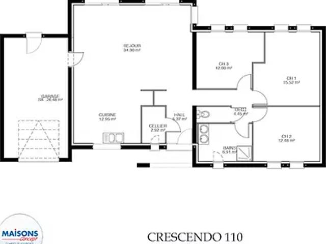 Maison vente à La Flèche, Vaas