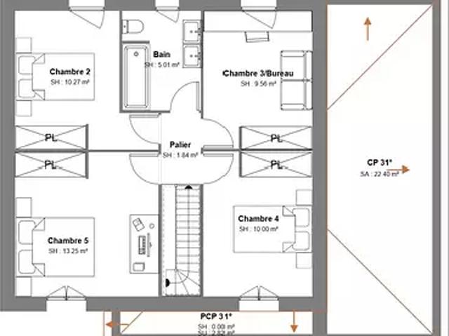 Maison vente à Vire, Noyers-bocage