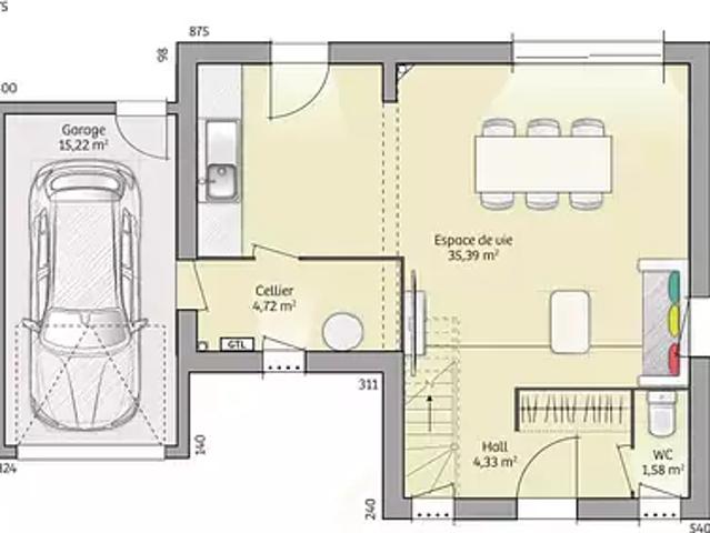 Maison vente à Senlis, Verberie