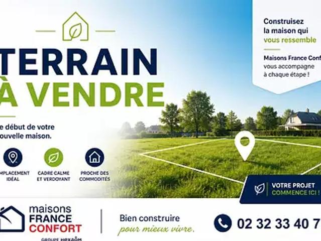 Terrain vente à Les Andelys, Croisy-sur-eure