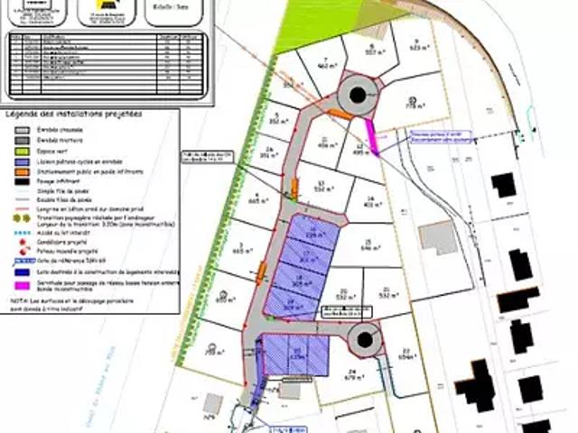 Terrain vente à Colmar-Ribeauvillé, Munchhouse