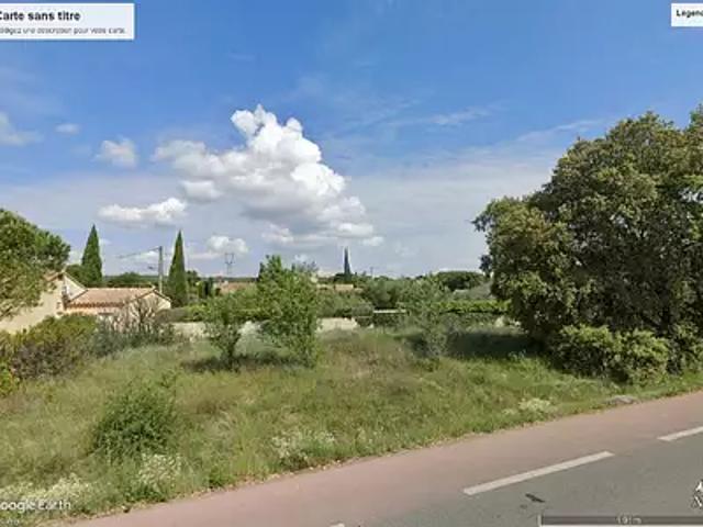 Terrain vente à Nîmes, Rochefort-du-gard