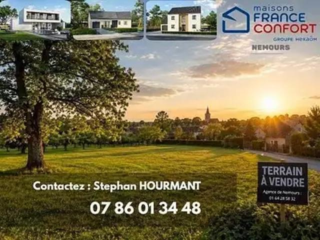 Terrain vente à Fontainebleau, Achères-la-forêt