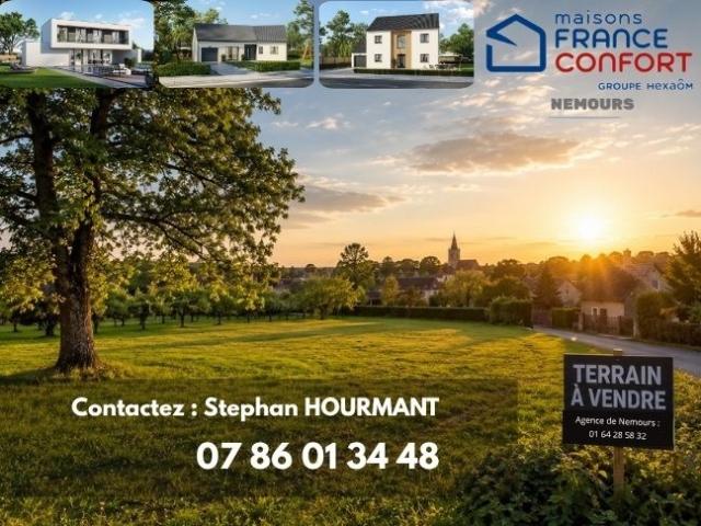 Terrain vente à Fontainebleau, Achères-la-forêt