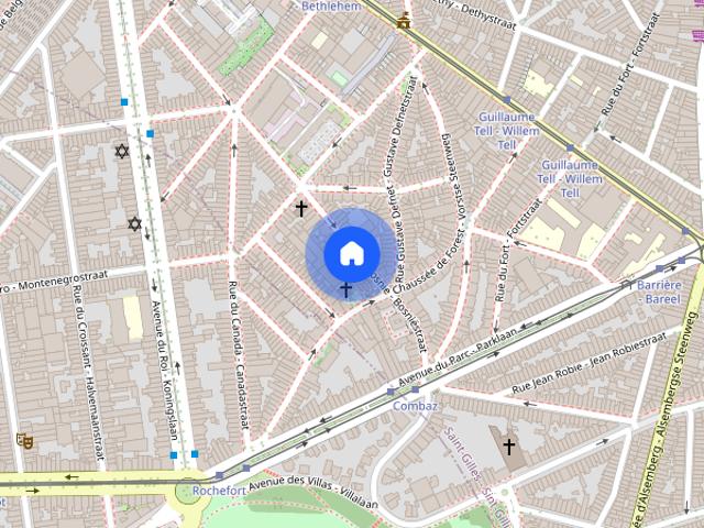 Maison location à Saint-gilles, Bruxelles