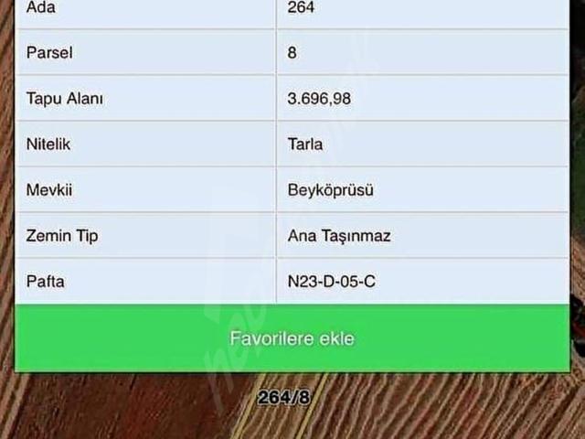 Tefenni, Burdur içerisinde satılık Arsa