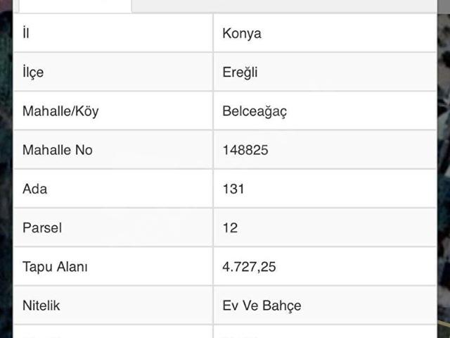 Ereğli, Konya içerisinde satılık mülk