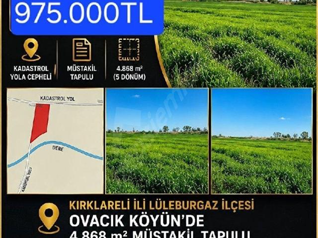 Lüleburgaz, Kirklareli içerisinde satılık Arsa