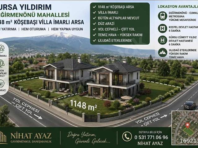 Yildirim, Bursa içerisinde satılık Arsa