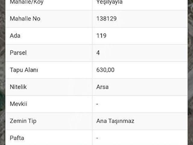 Korkuteli, Antalya içerisinde satılık Arsa