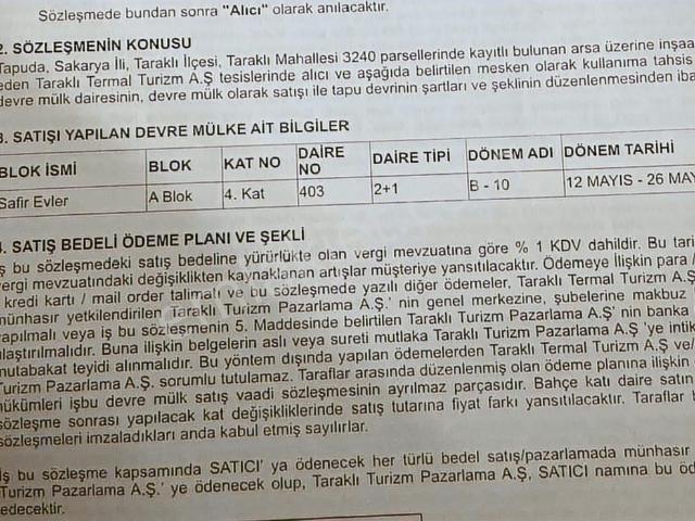 Adapazari, Sakarya içerisinde satılık Devremülk