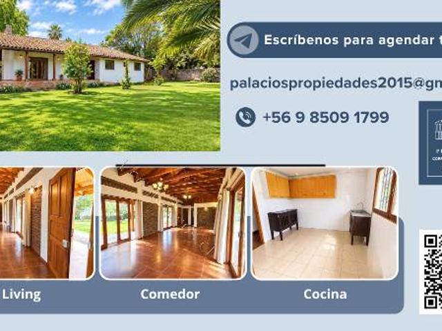 Casa en arriendo en Doñihue, Provincia de Cachapoal