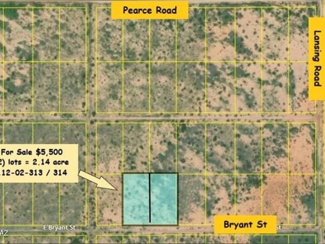 Land for sale in Pearce, Arizona