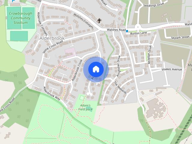 House for rent in Alderbrook, Cross In Hand