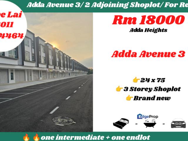 Shop for rent in Tebrau, Johor