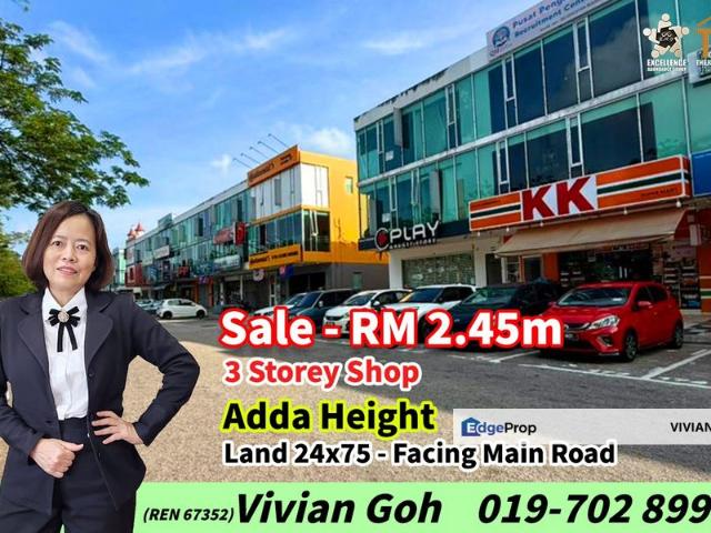 Shop for sale in Tebrau, Johor