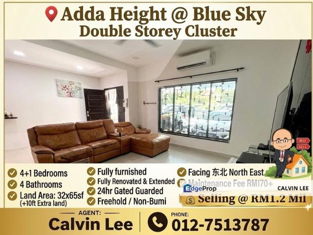 House for sale in Adda Heights, Tebrau