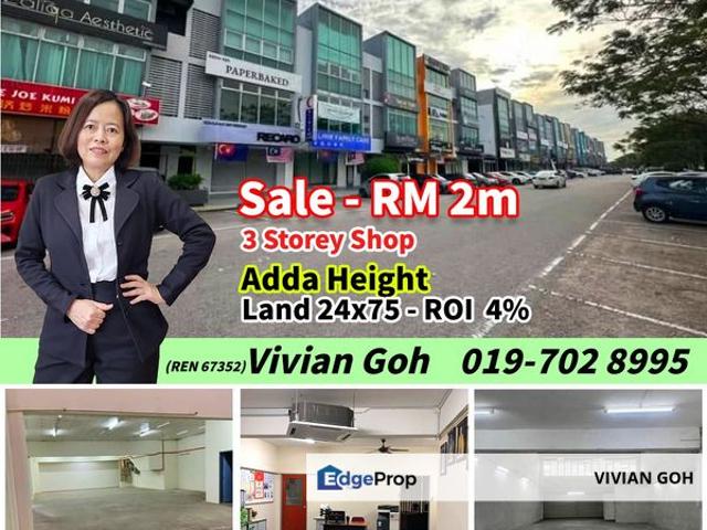 Shop for sale in Tebrau, Johor