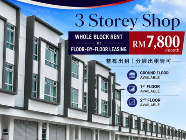 Shop for rent in Tebrau, Johor