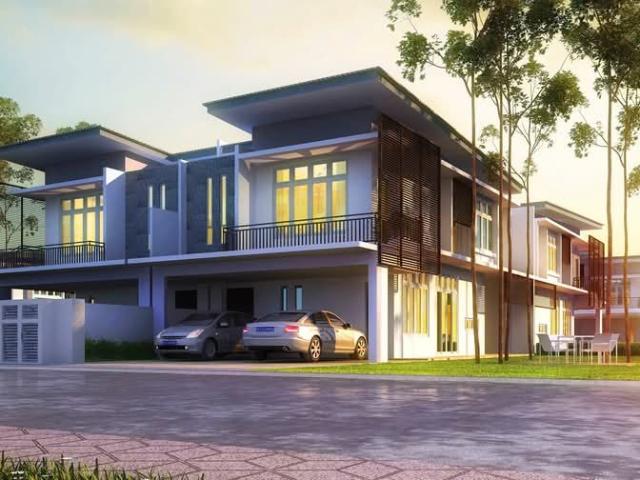 Townhouse for rent in Adda Heights, Tebrau