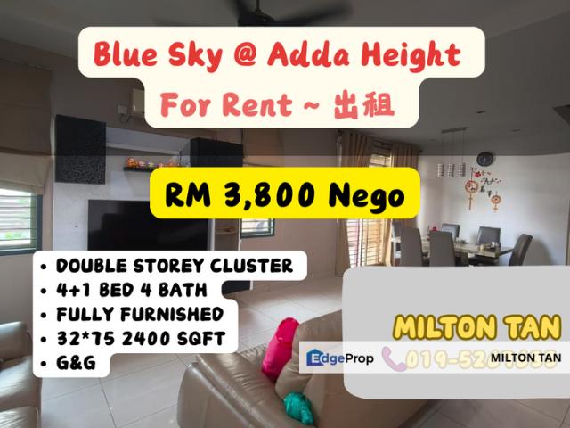 House for rent in Tebrau, Johor