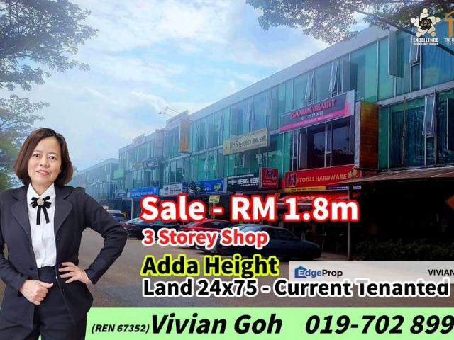 Shop for sale in Tebrau, Johor